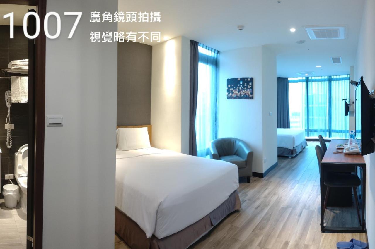 Honest&Warm Hotel Taoyuan Buitenkant foto
