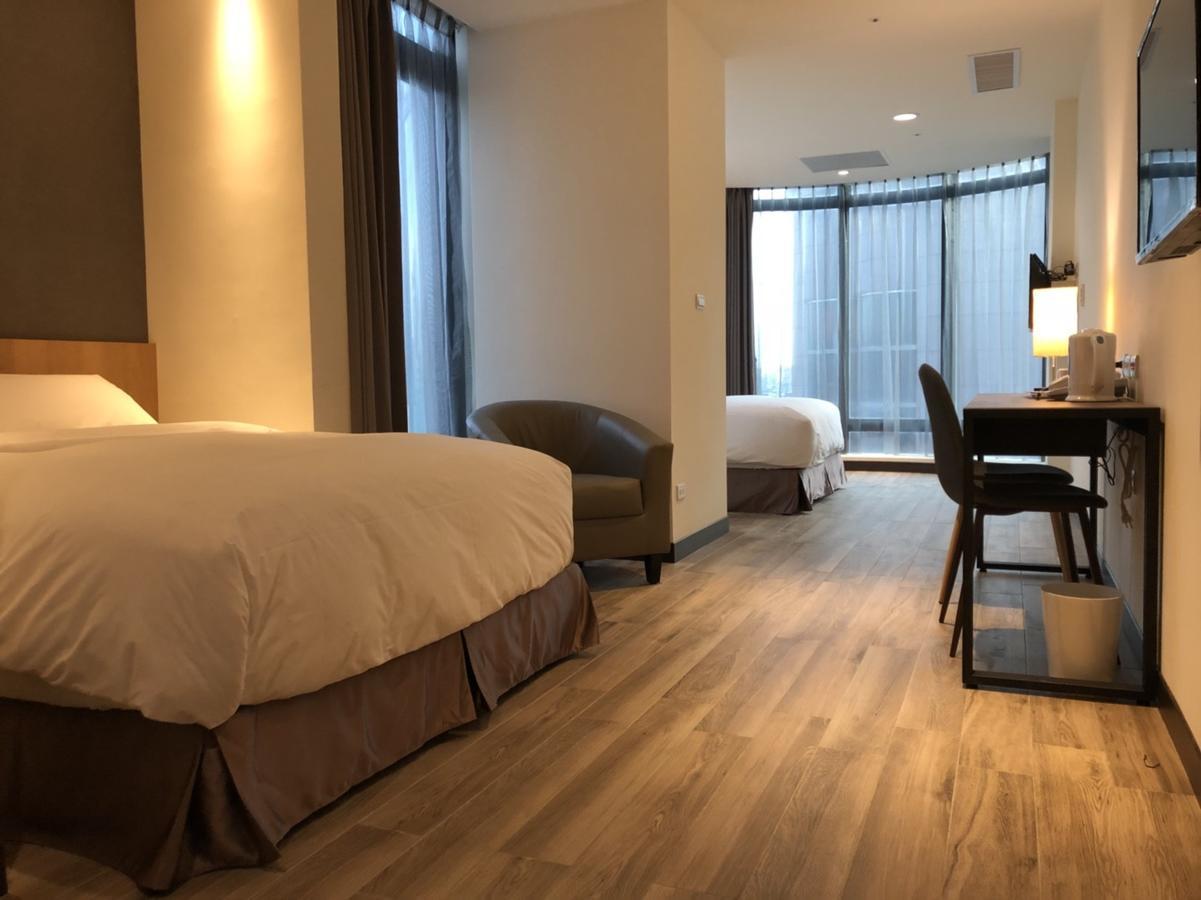 Honest&Warm Hotel Taoyuan Buitenkant foto